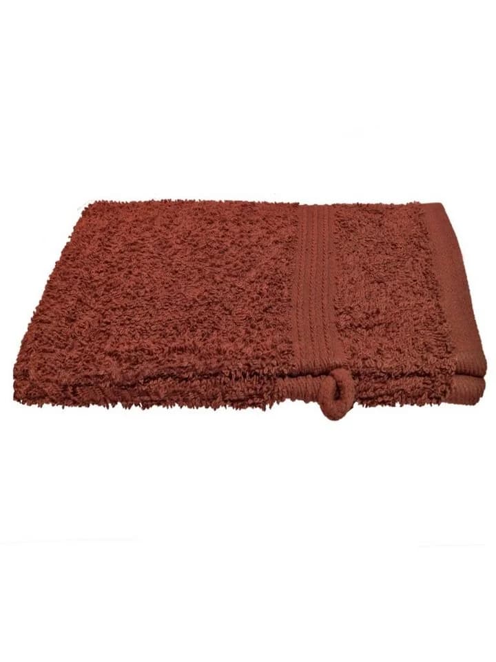 Julie Julsen Handtücher Schokobraun Waschhandschuh 15 x 21 cm Baumwolle