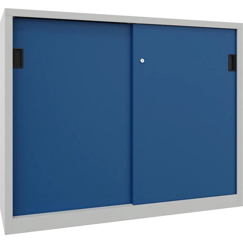 Pavoy Schiebetürenschrank 4 Böden Metall