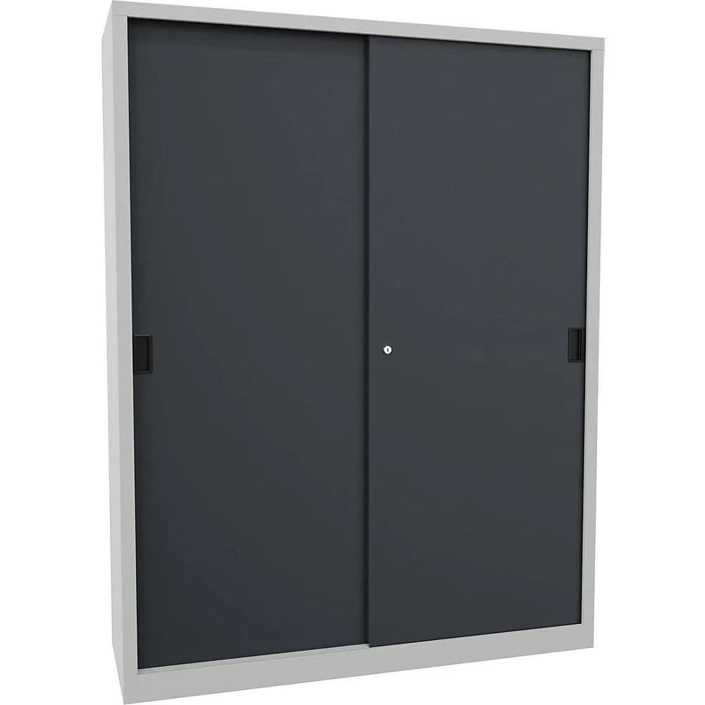 Pavoy Schiebetürenschrank 1950x1500x500 mm 8 Böden verzinkt