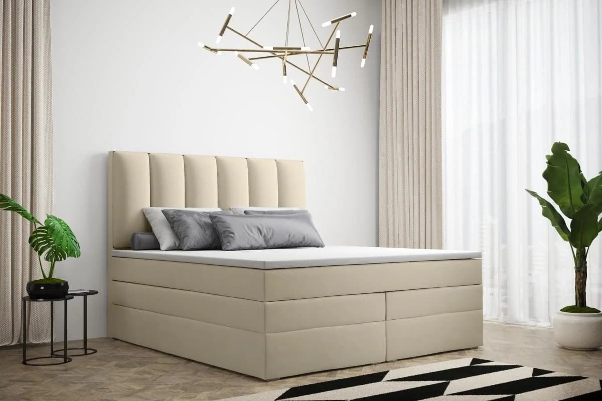 Neuesbad Boxspringbett Hamburg mit Topper und Bettkasten