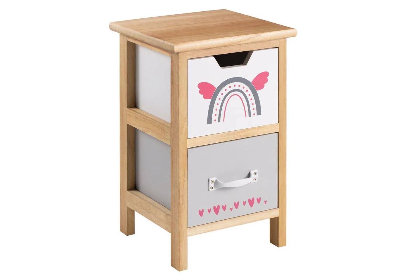 CARO-Möbel Kommode ESTA Kinderzimmer Möbel Holz Natur