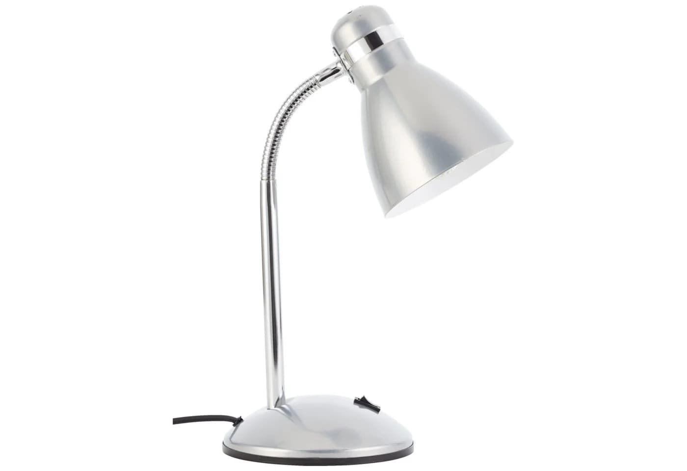 Lightbox Tischleuchte silber schwenkbar E27