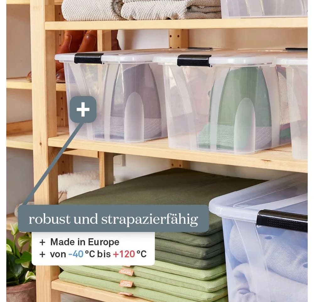 Siena Home Aufbewahrungsbox Anzio Kunststoff Recyclebar