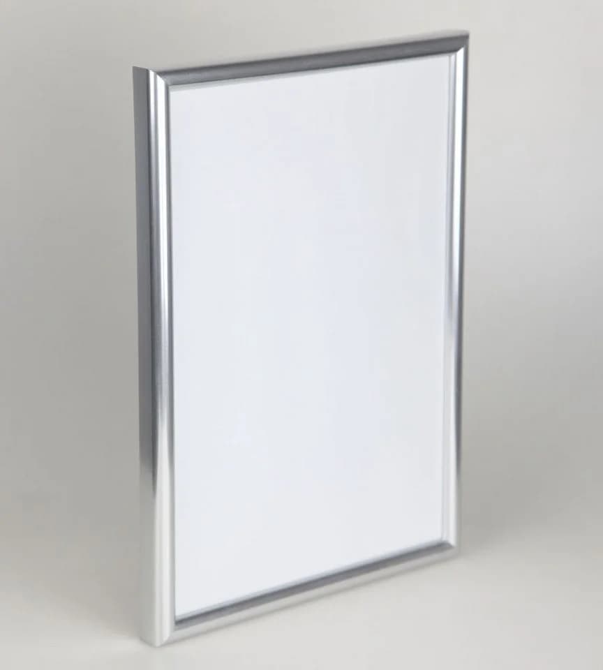 IDEAL TREND Bilderrahmen 3er Set Classic Silber Kunststoff