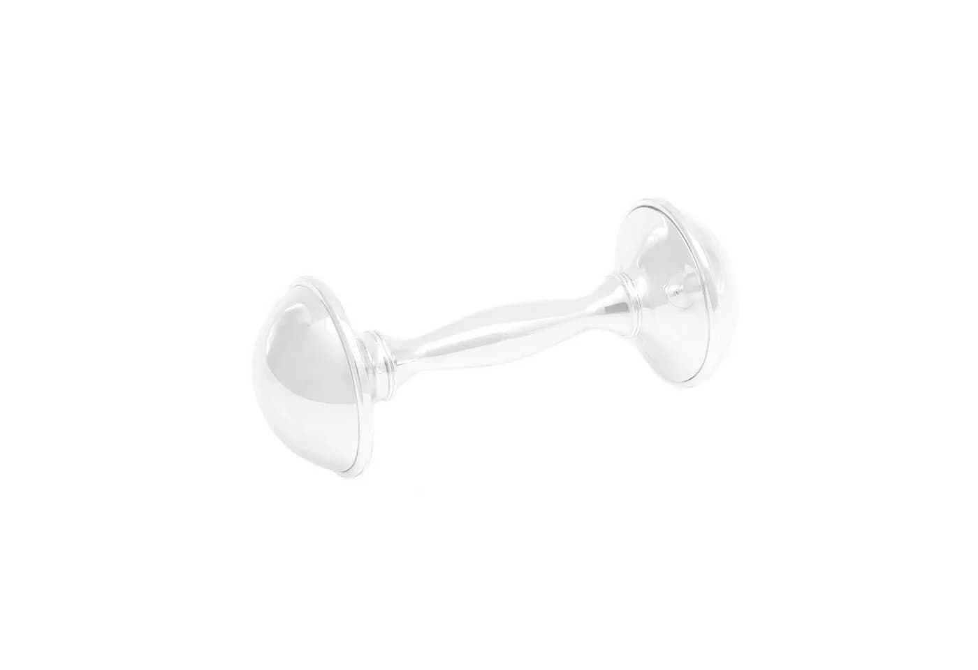 Brillibrum Beißring-Rassel Metall Glöckchen Babyrassel