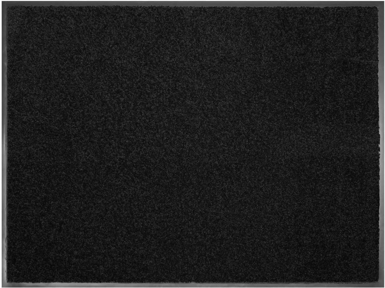 Fußmatte "CLEAN, Made in Belgium" Schwarz Polyamid