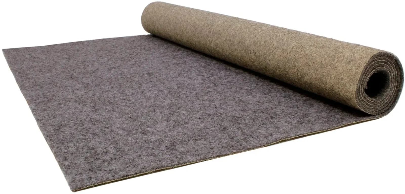 Primaflor Läufer PODIUM Grau Robuster Nadelfilz Uni