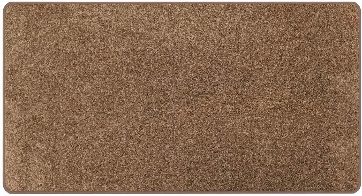 Primaflor Teppich MUMBAI Braun Weicher Kurzflor Uni