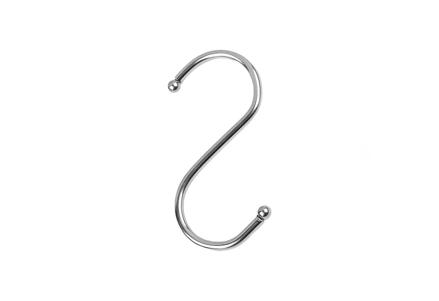 maDDma S-Haken 10er Pack Metall Silber Universalhaken