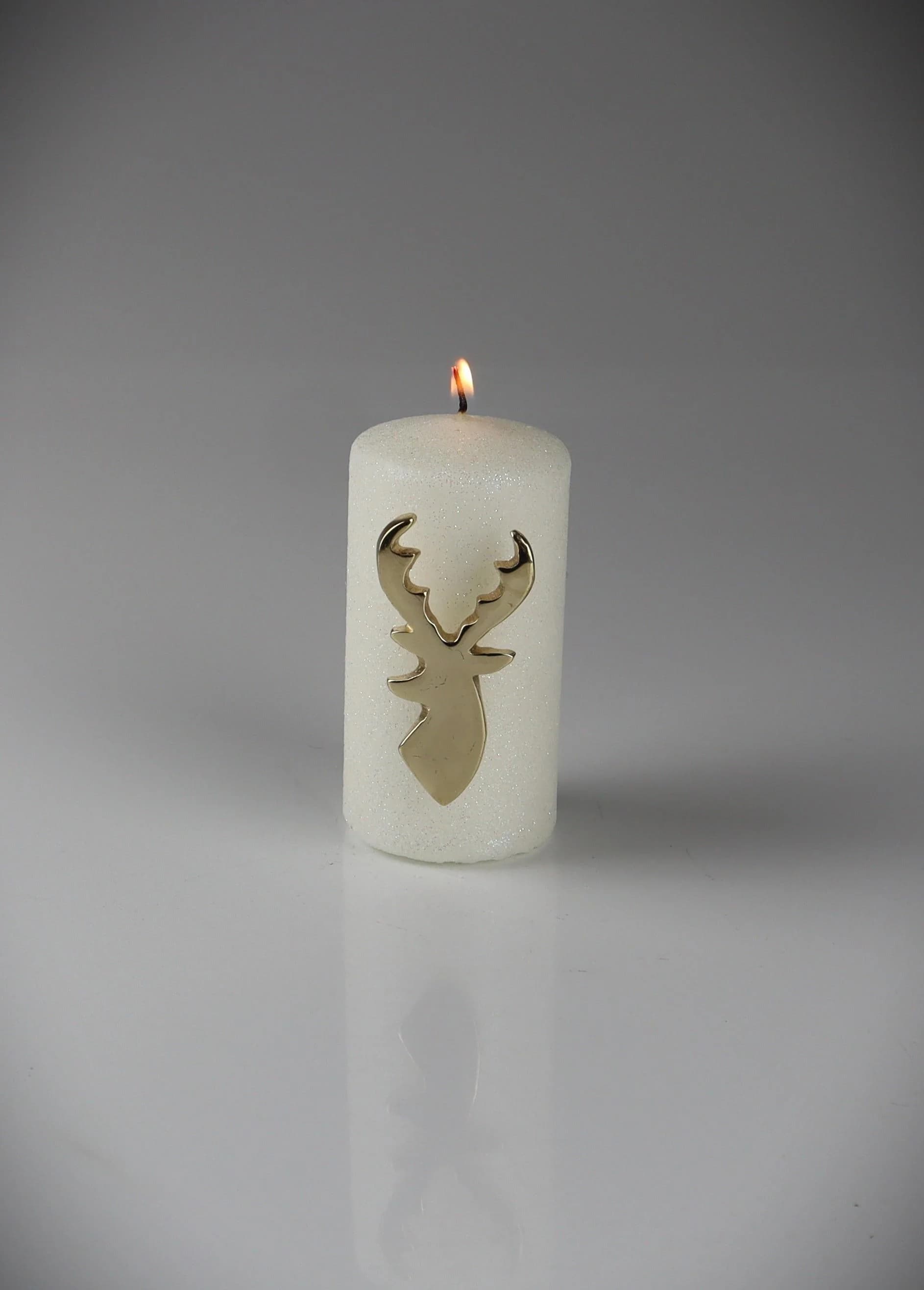 AM Design Kerzenstecker Aluminium Gold 6er Set