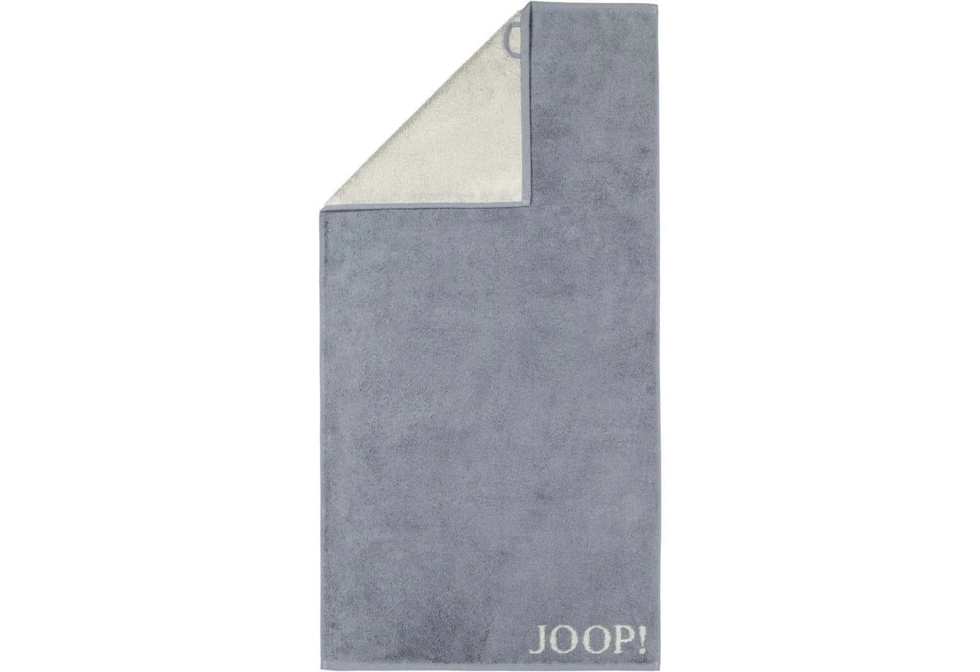 JOOP Gästehandtuch Classic Frottier Anthrazit 100% Baumwolle