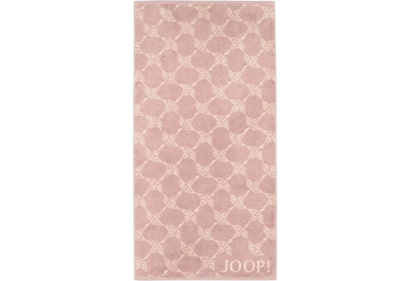 JOOP Gästehandtuch Classic Cornflower Rosa 100% Baumwolle