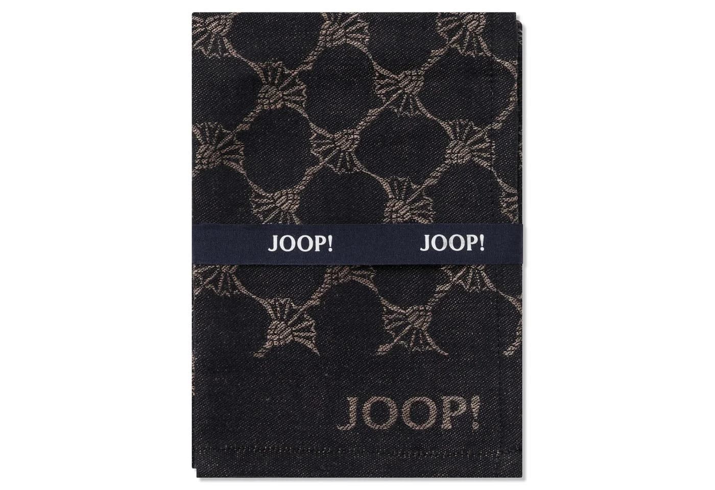 Joop! Geschirrtuch Cuisine Schwarz 50x70 cm Oeko-Tex® Standard 100