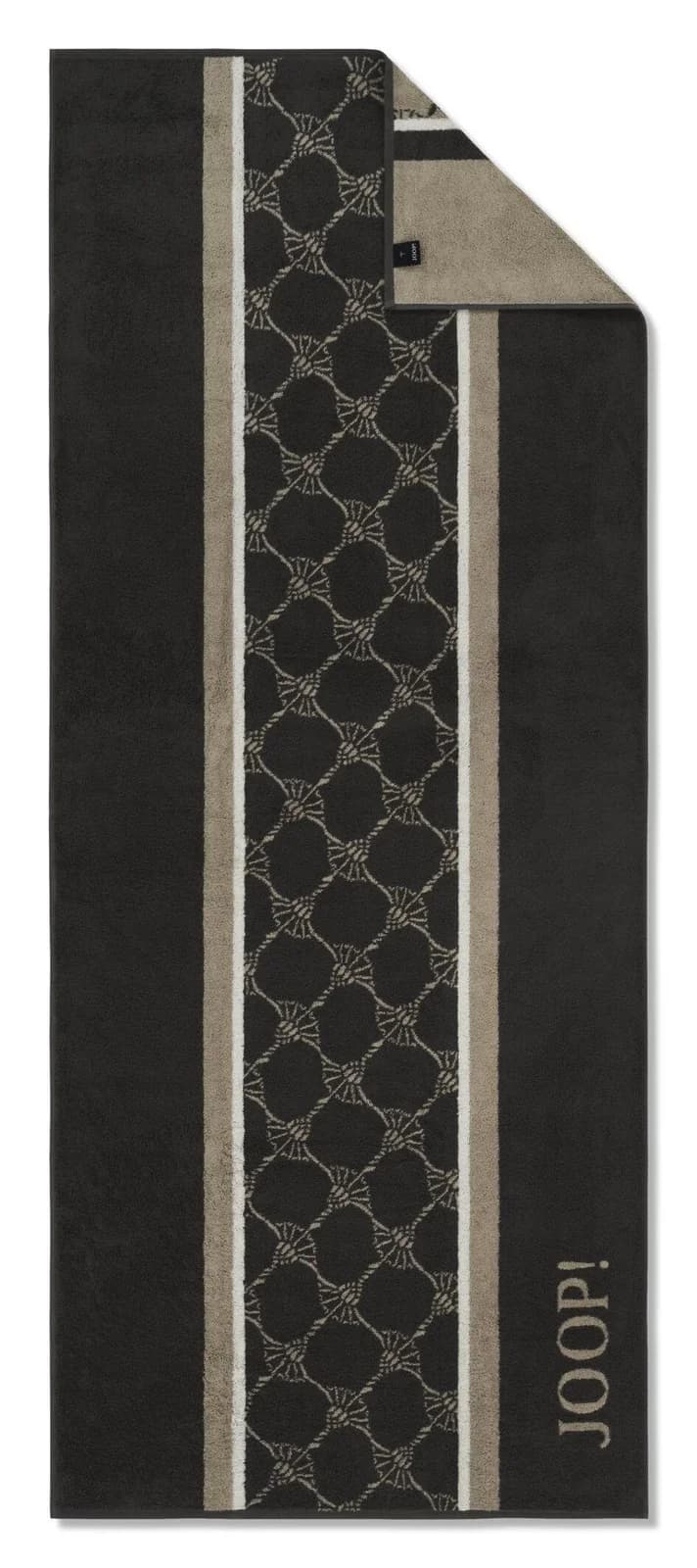 Duschtuch JOOP! CAPSEL STRIPE 100% Baumwolle Grau