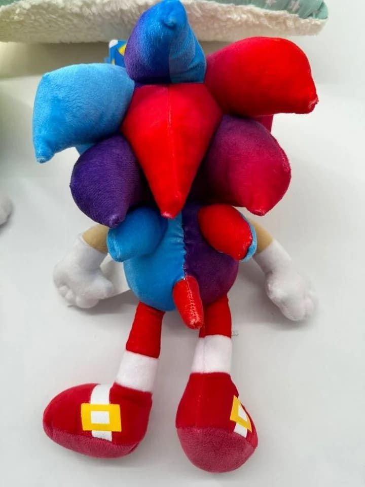 Sonic SEGA Kuscheltier Sonic The Hedgehog 30 cm Rainbow-Blau