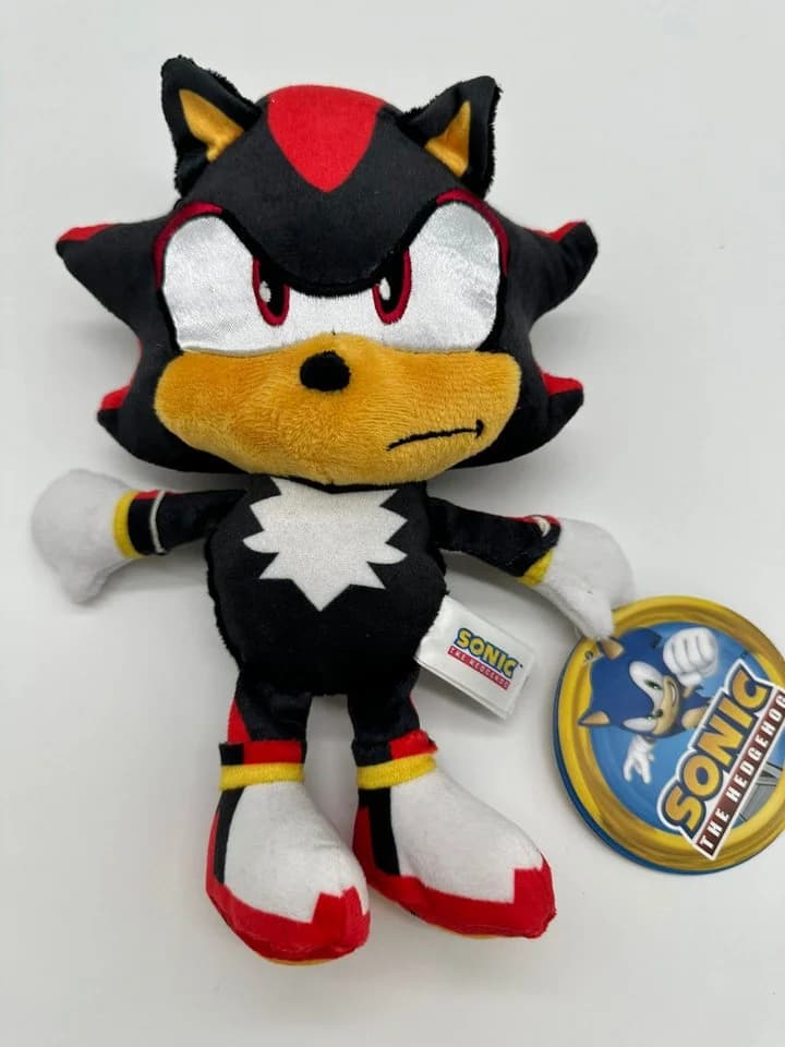 Play by Play Sonic The Hedgehog Plüschtier 22 cm Schwarz