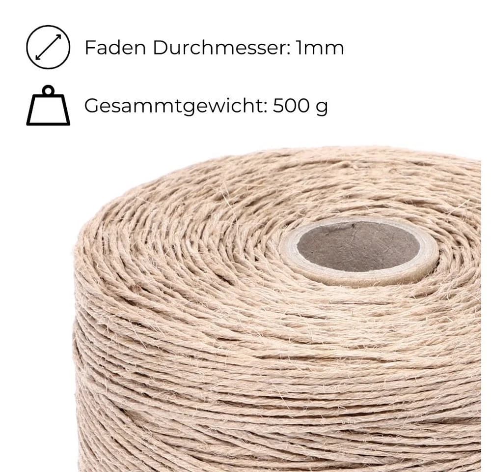 GarPet Juteschnur 500 m Gartenschnur Pflanzschnur