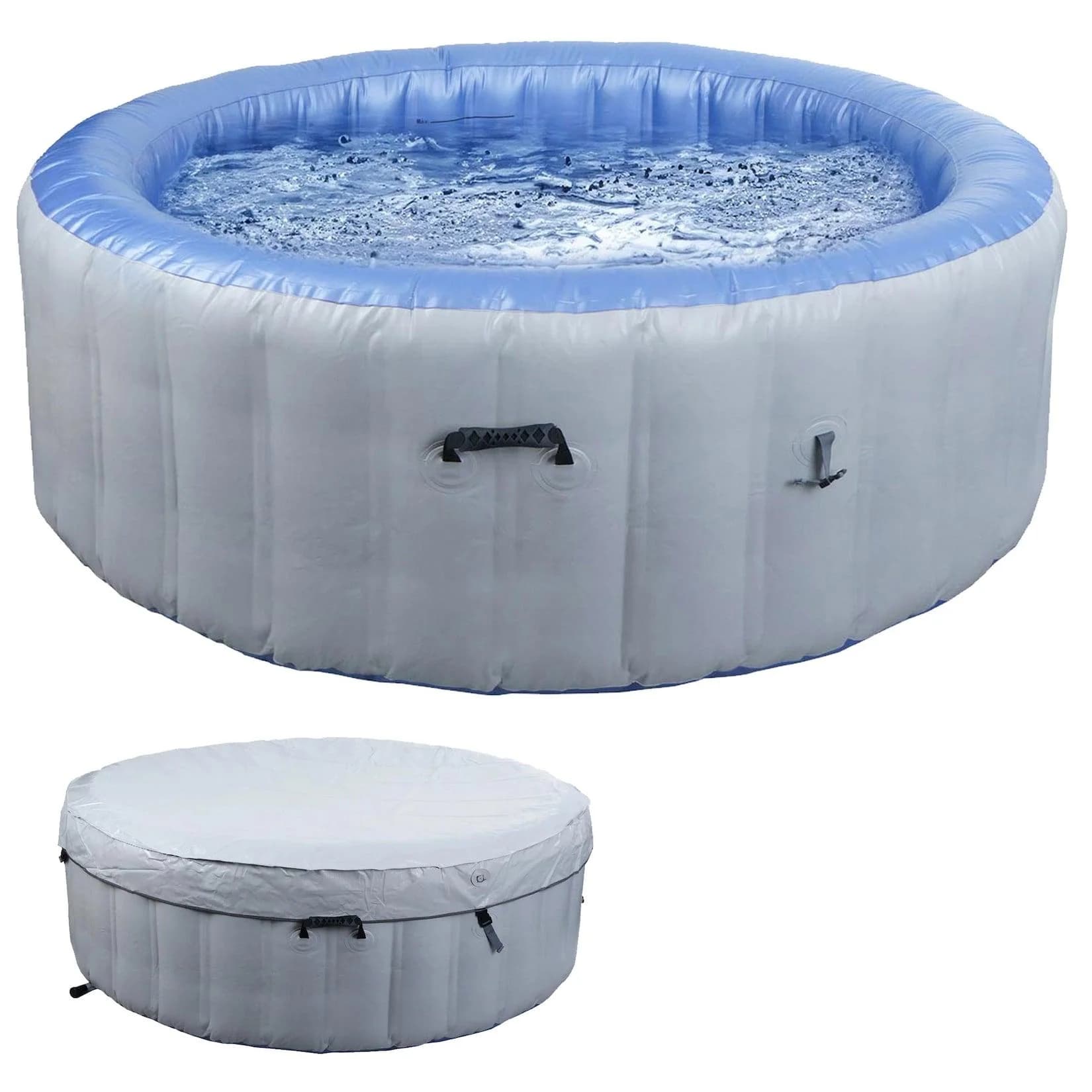 Whirlpool MCW-N97 aufblasbar 5 Personen grau-blau