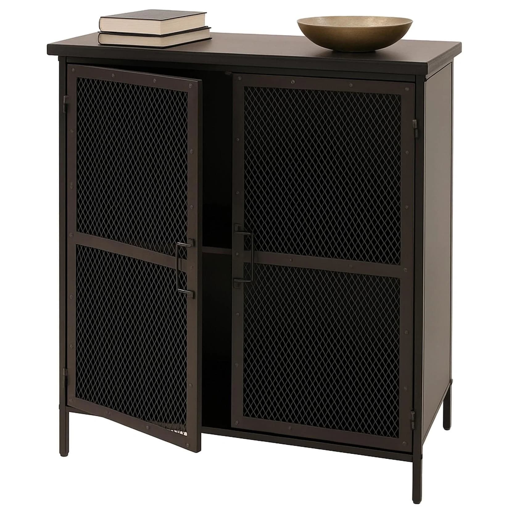 Apothekerkommode MCW-O79 Vintage Shabby-Look Metalloptik