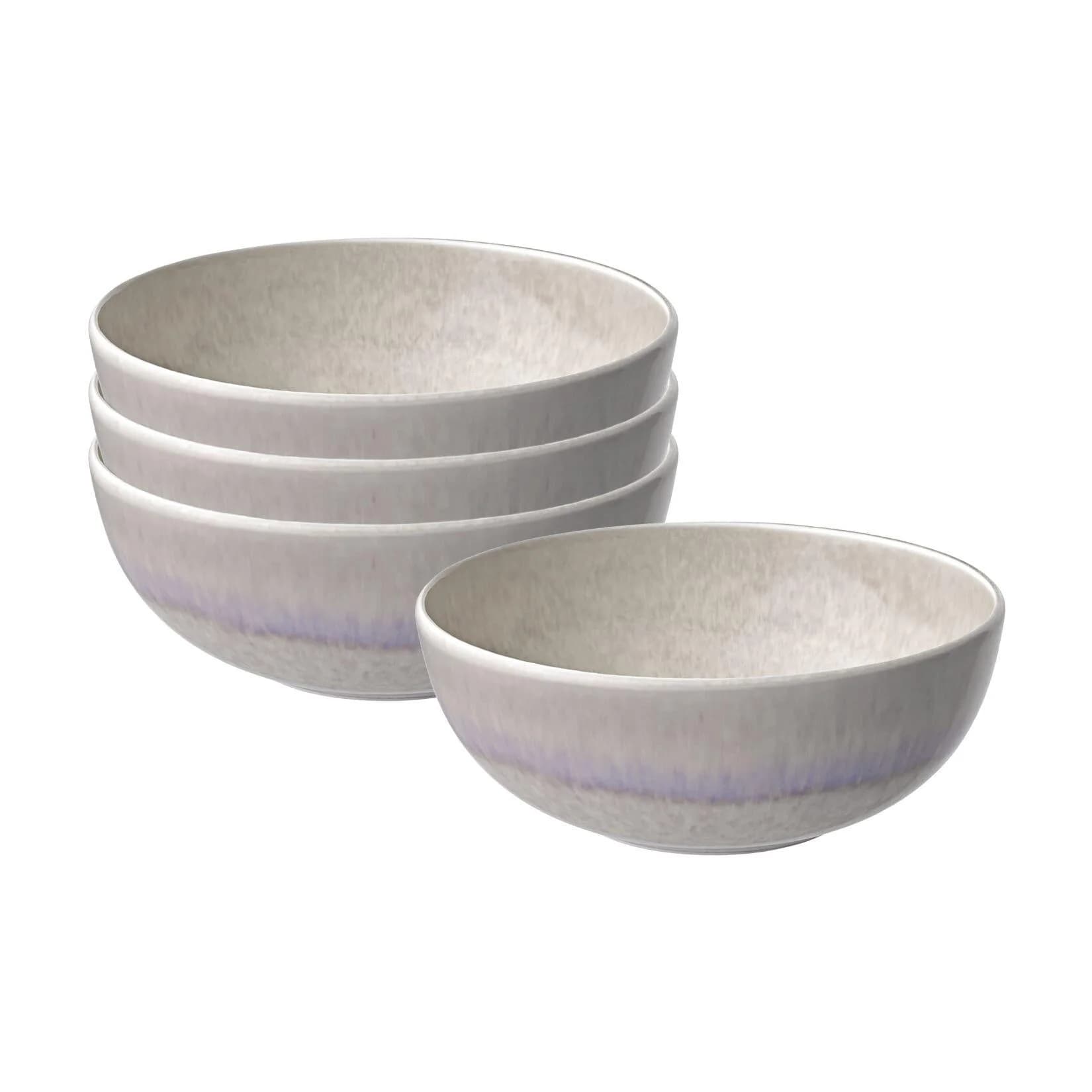 like. by Villeroy & Boch Schüsseln Perlemor Sand 4er Set