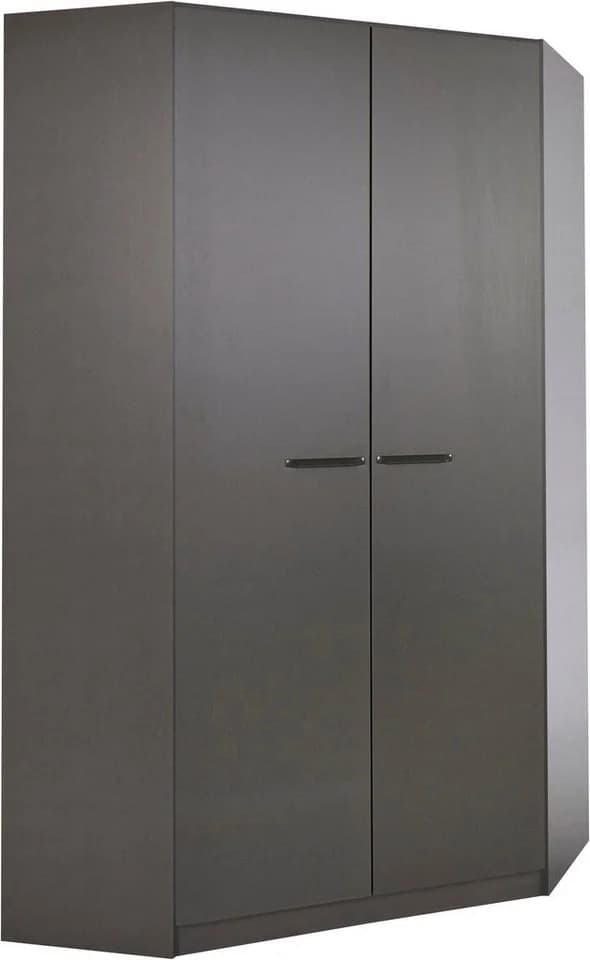 Rauch Eckschrank VANDOR Grau Metall Holzwerkstoff