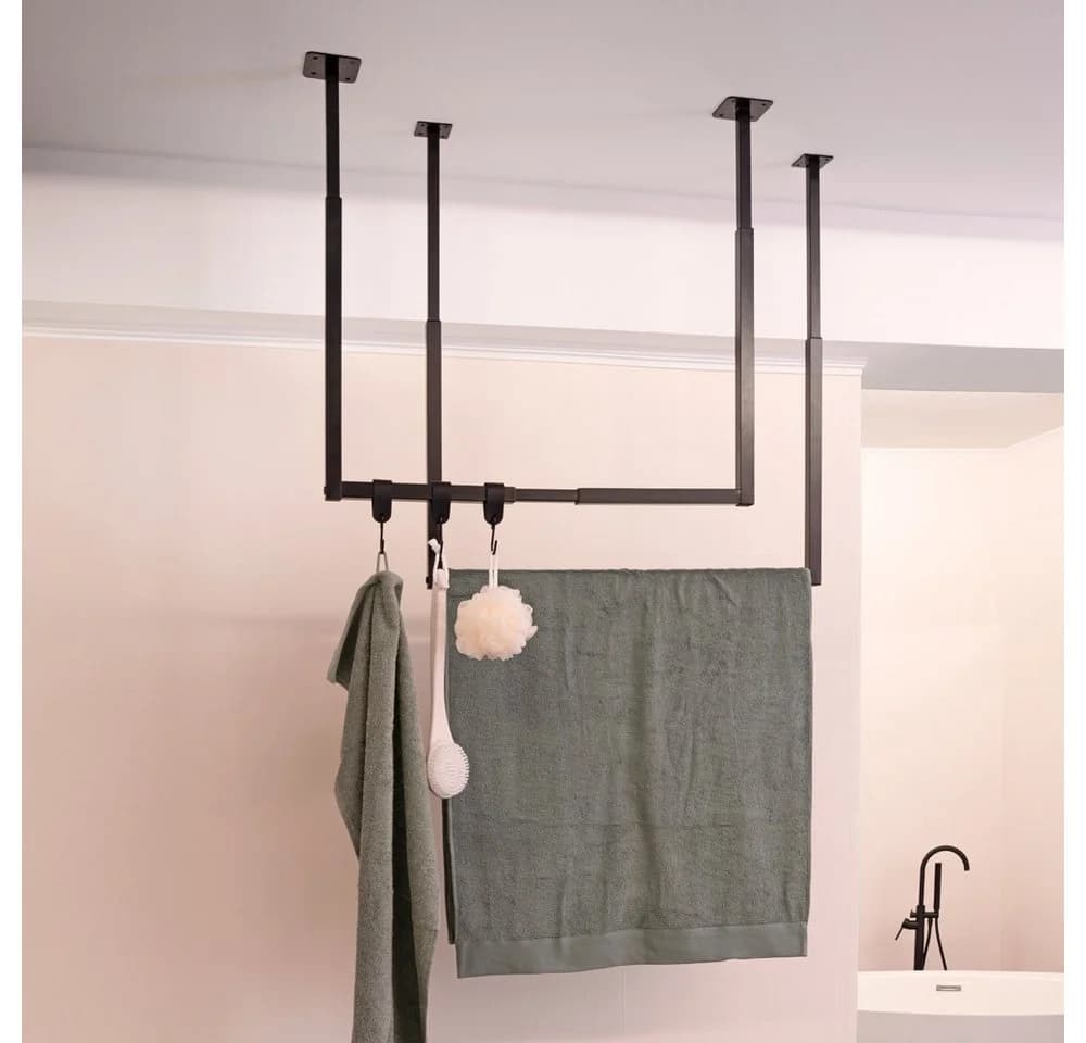 HOME DELUXE Garderobenleiste SWAY Kleiderstange Industrial