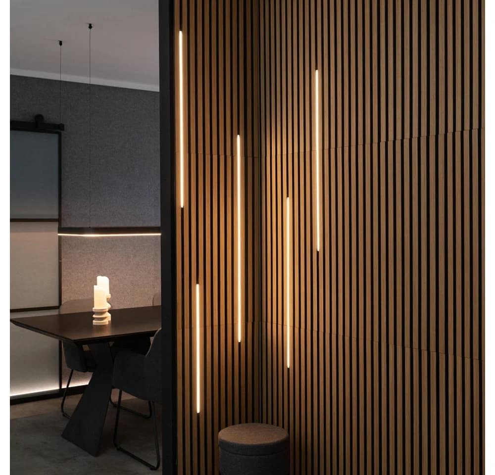 HOME DELUXE LED Lichtleiste NOX Schwarz Dimmbar mit Funksteuerung