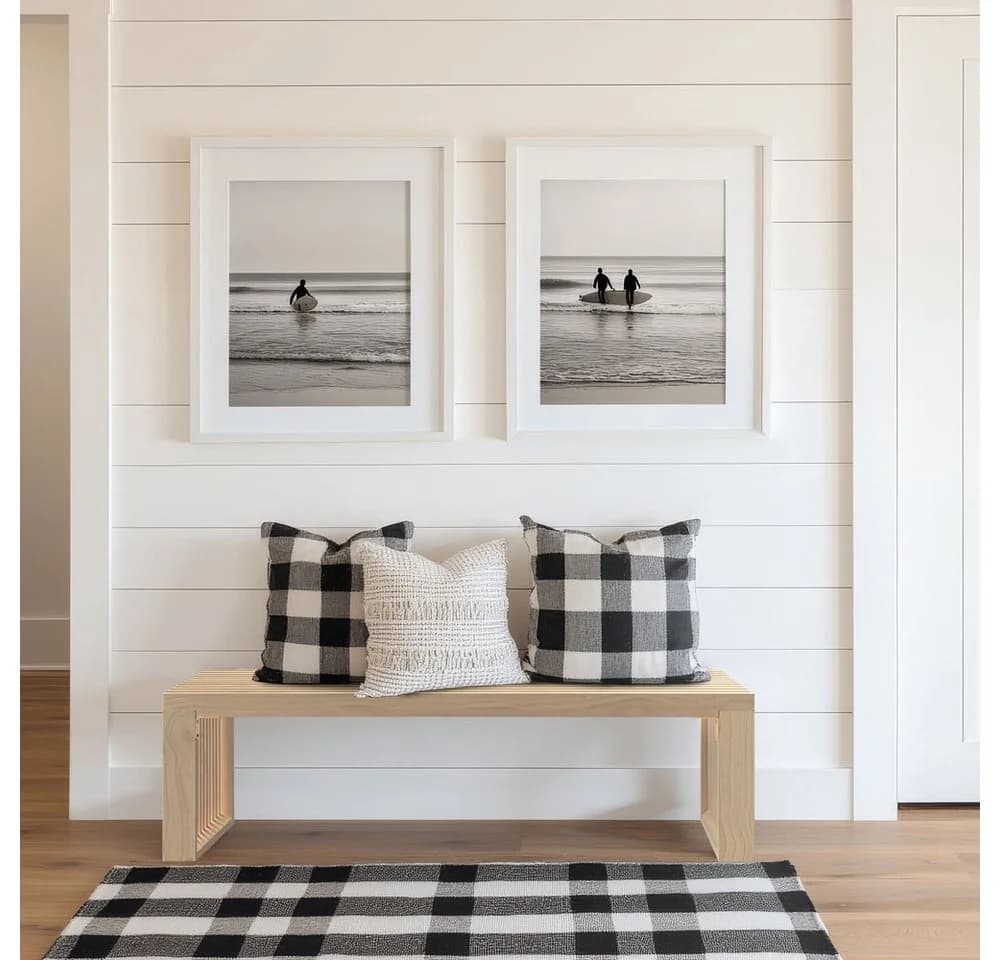 HOME DELUXE Sitzbank LORA Massivholz Buche Modern