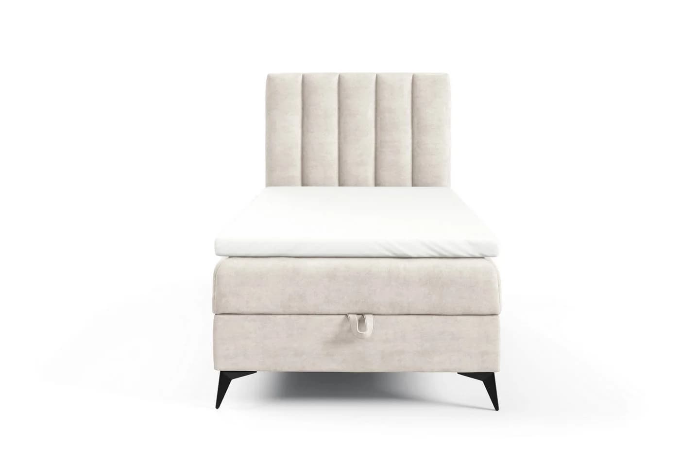 Best for Home Boxspringbett K10 Single SLIM mit Bettkasten
