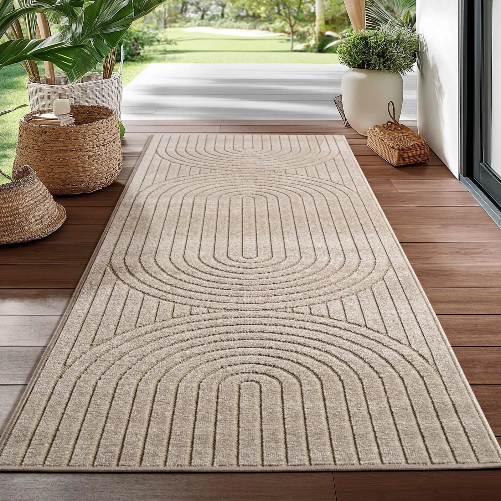 Ayyildiz Teppiche NOVA 1201 Beige Kurzflor Teppich