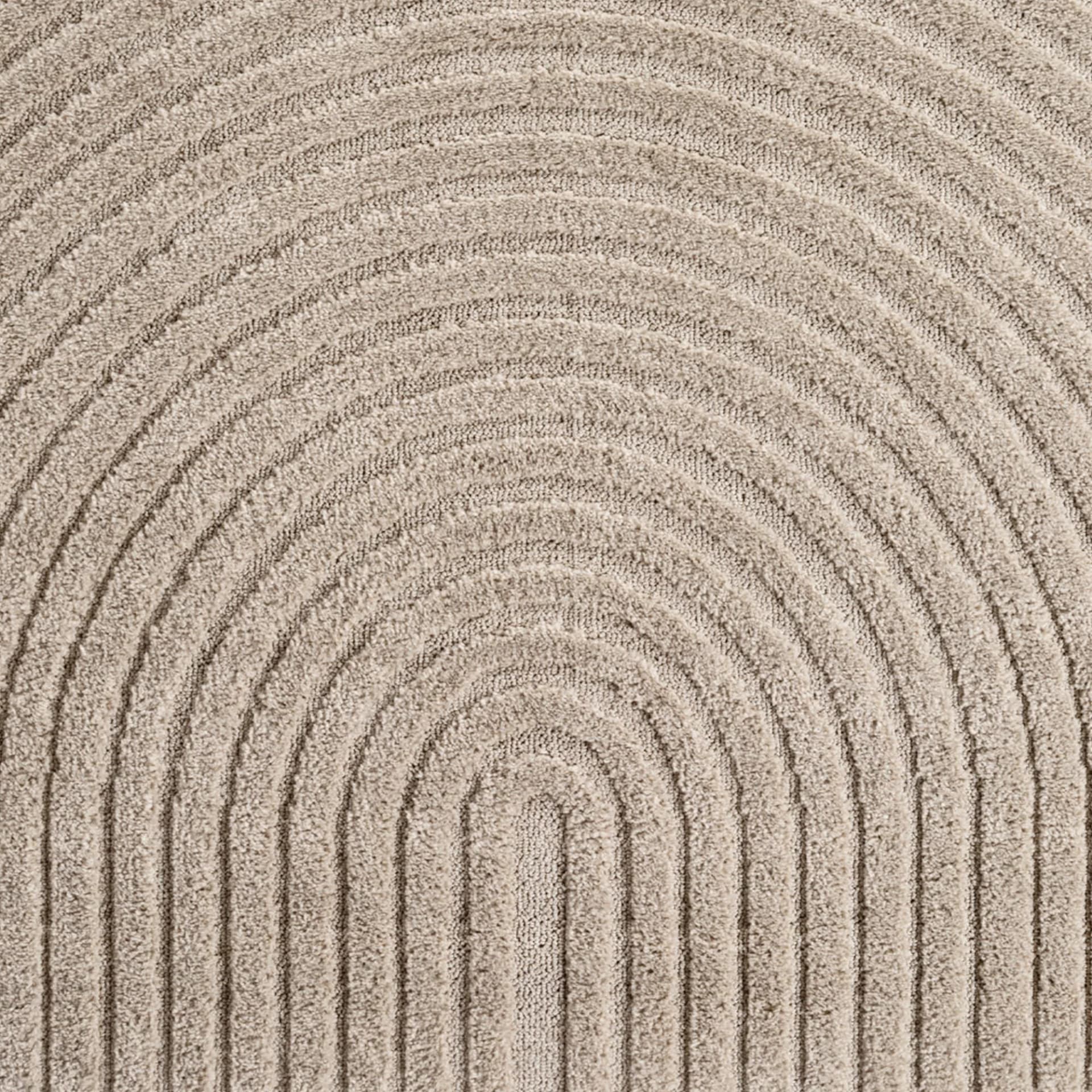 AYYILDIZ TEPPICHE ART 1122 Strukturschlingen-Teppich Beige Skandinavisch
