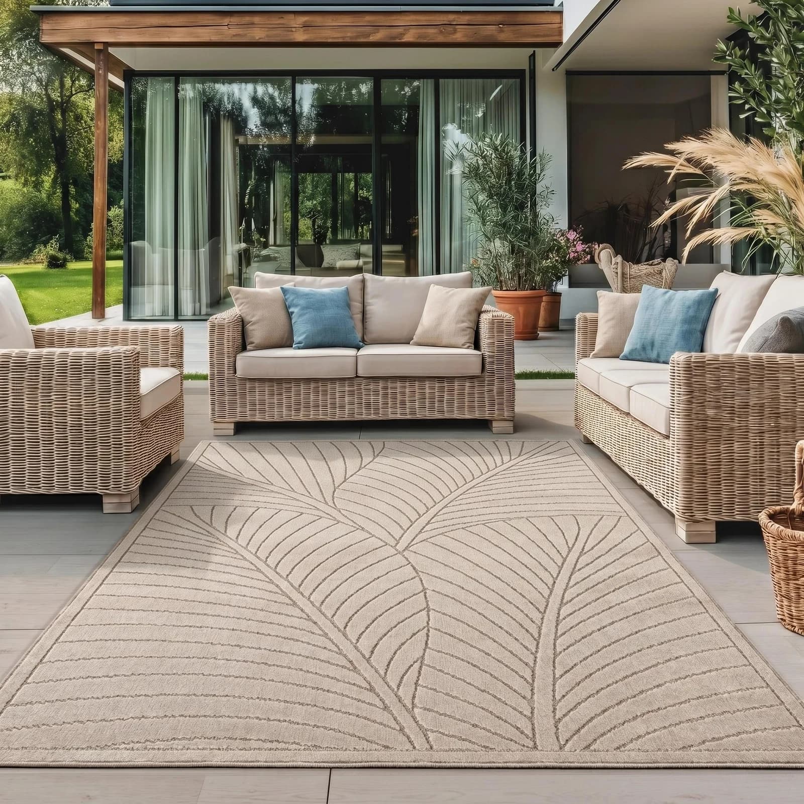 AYYILDIZ TEPPICHE NOVA 1203 Outdoorteppich Beige