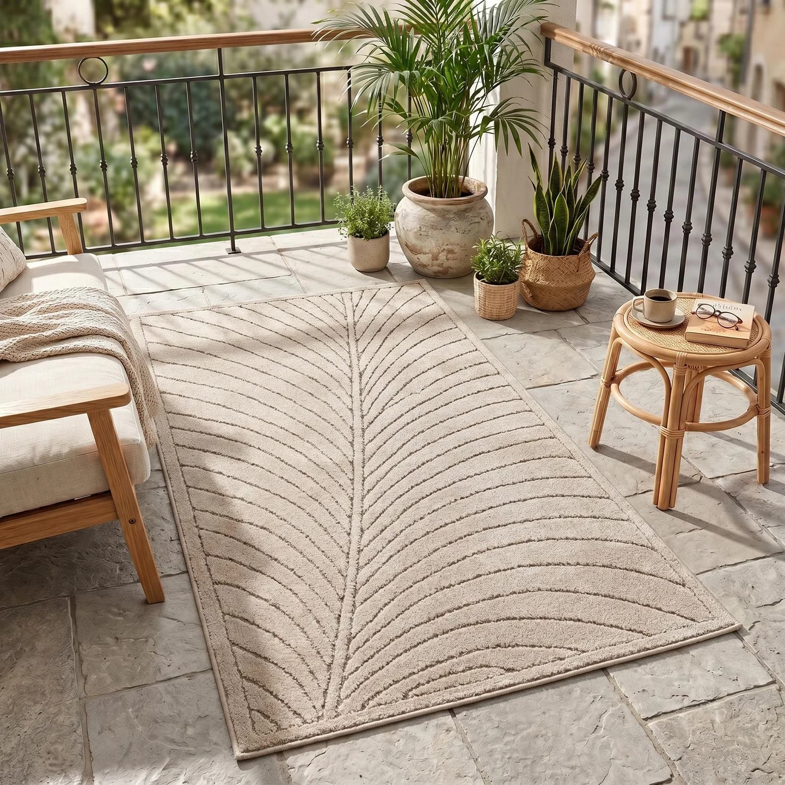 AYYILDIZ TEPPICHE NOVA 1204 Outdoorteppich Beige