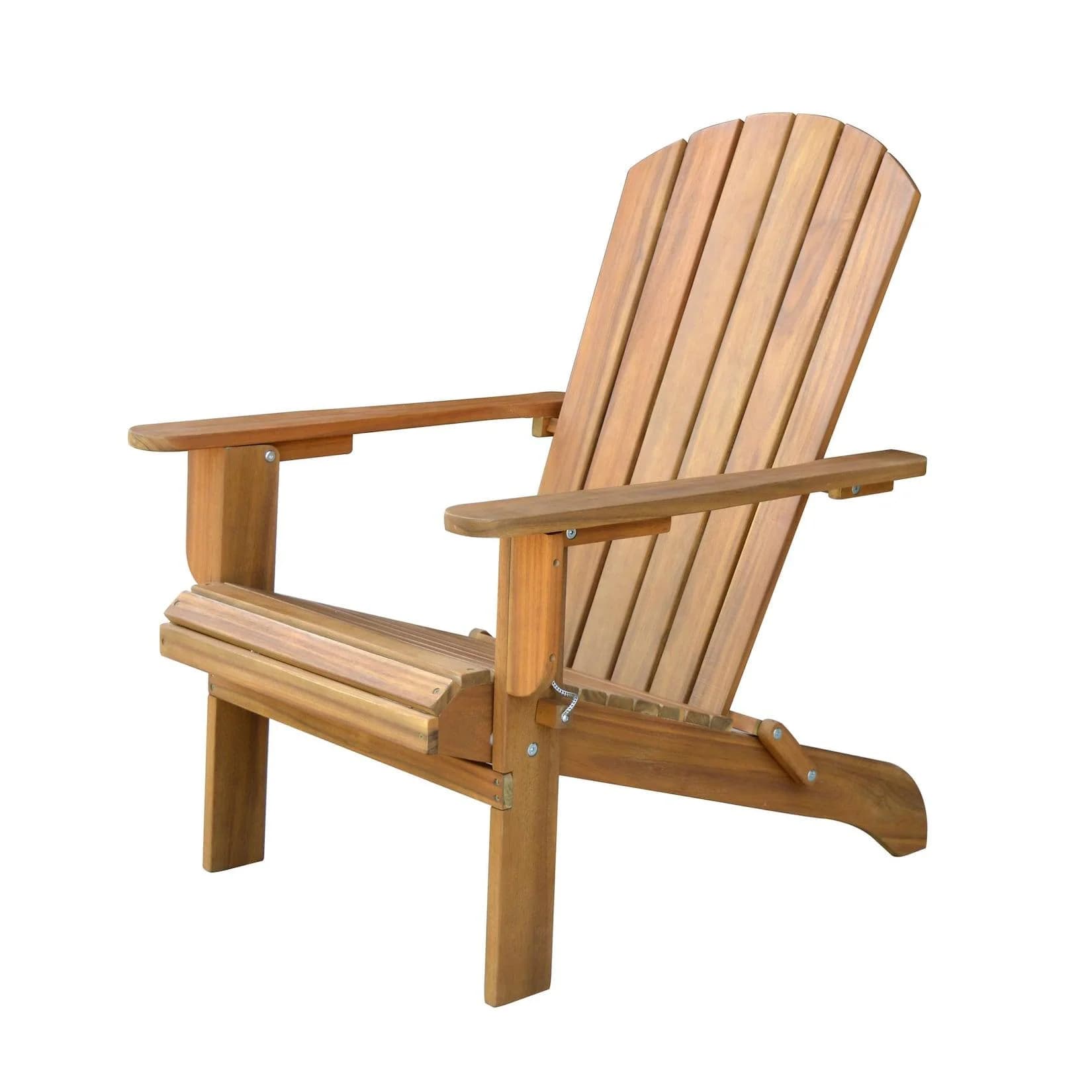 Klappbarer Liegestuhl Adirondack Akazie Braun