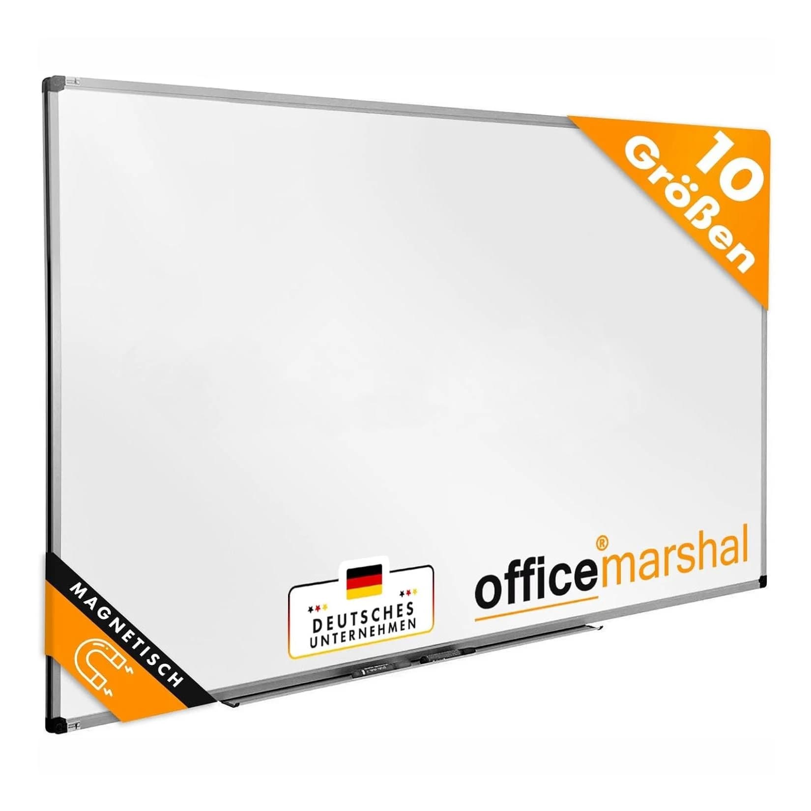 Office Marshal Whiteboard Profi Lackierte Oberfläche Magnethaftend