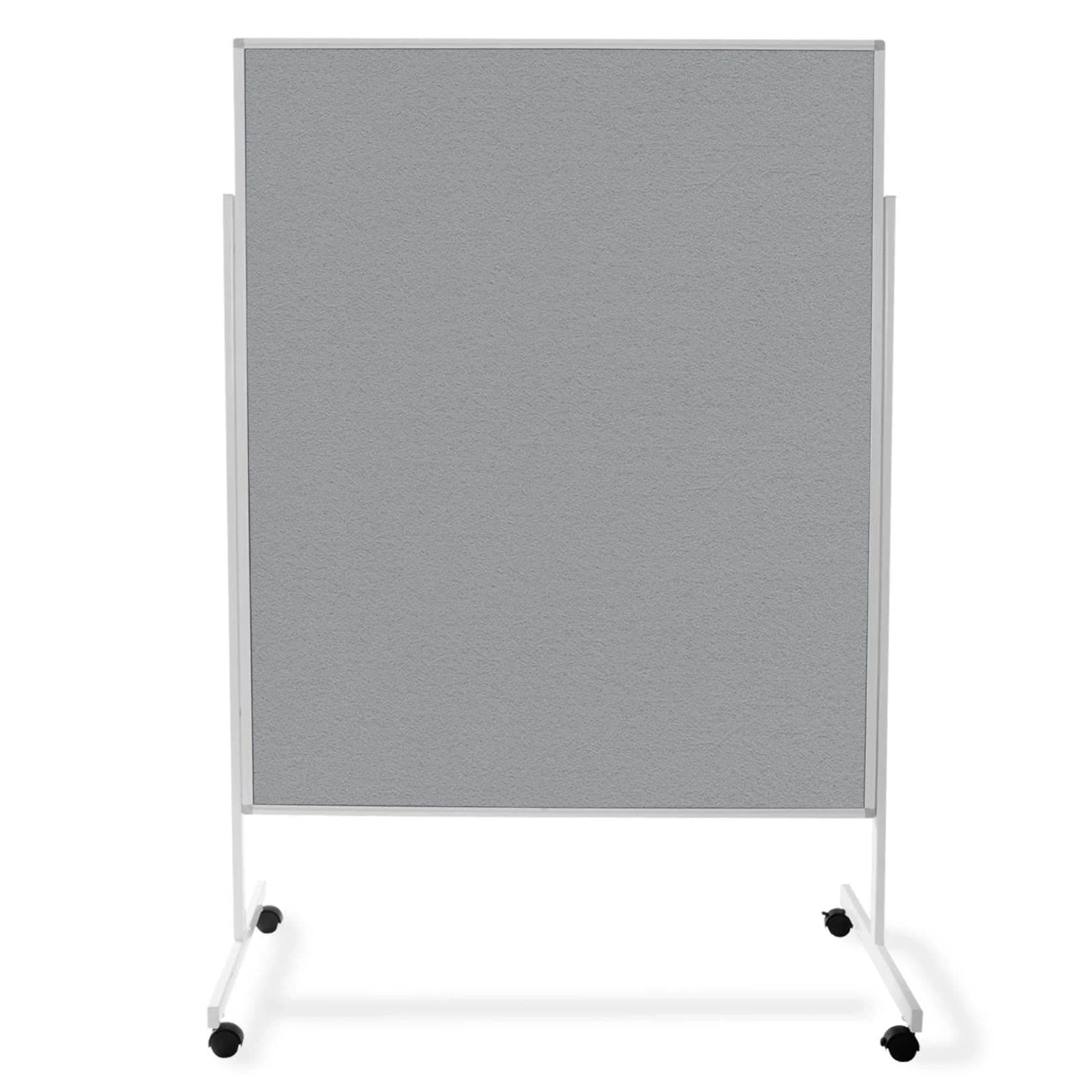 Office Marshal Moderationstafel Doppelseitig mit Rollen Filz