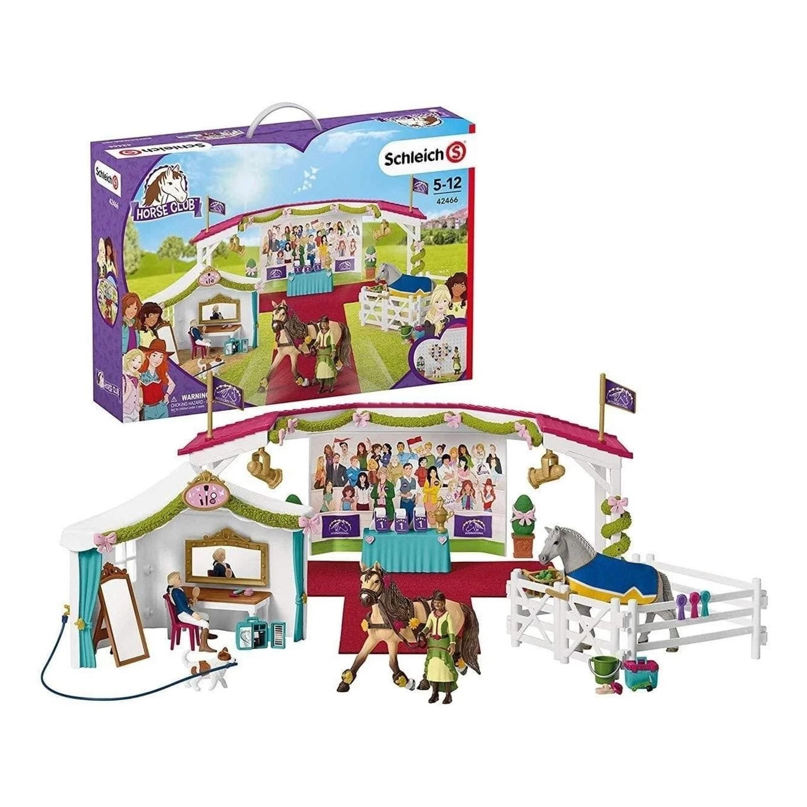 Schleich Große Pferdeshow Spielset mit Arena und Figuren