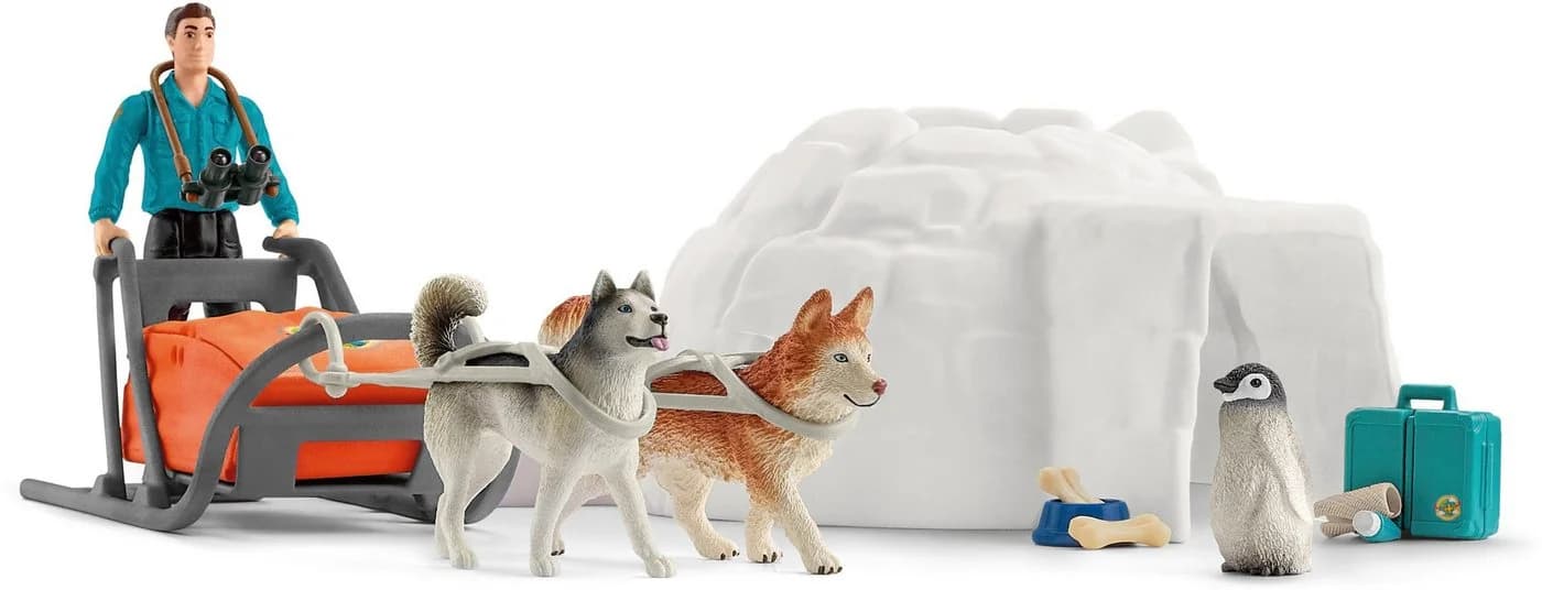 SCHLEICH WILD LIFE Antarktis Expedition 42558 Bunt Spielwelt