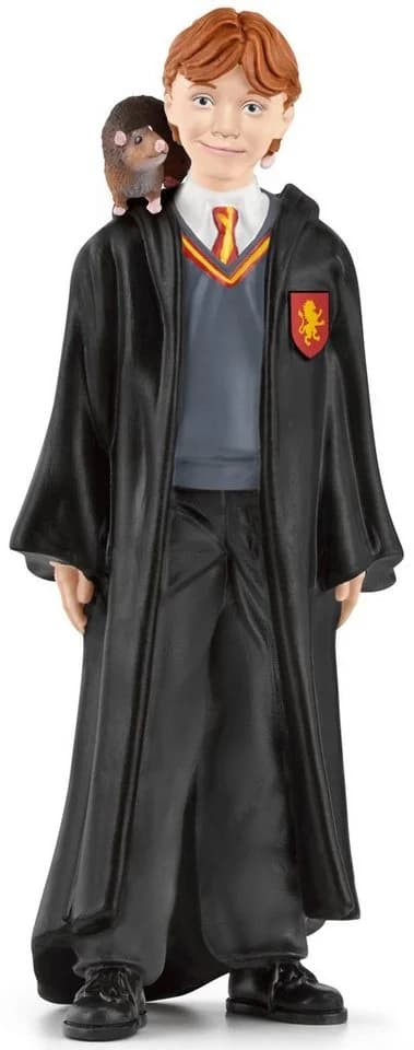 SCHLEICH Spielfigur Harry Potter Ron Weasley & Krätze bunt Made in Europe
