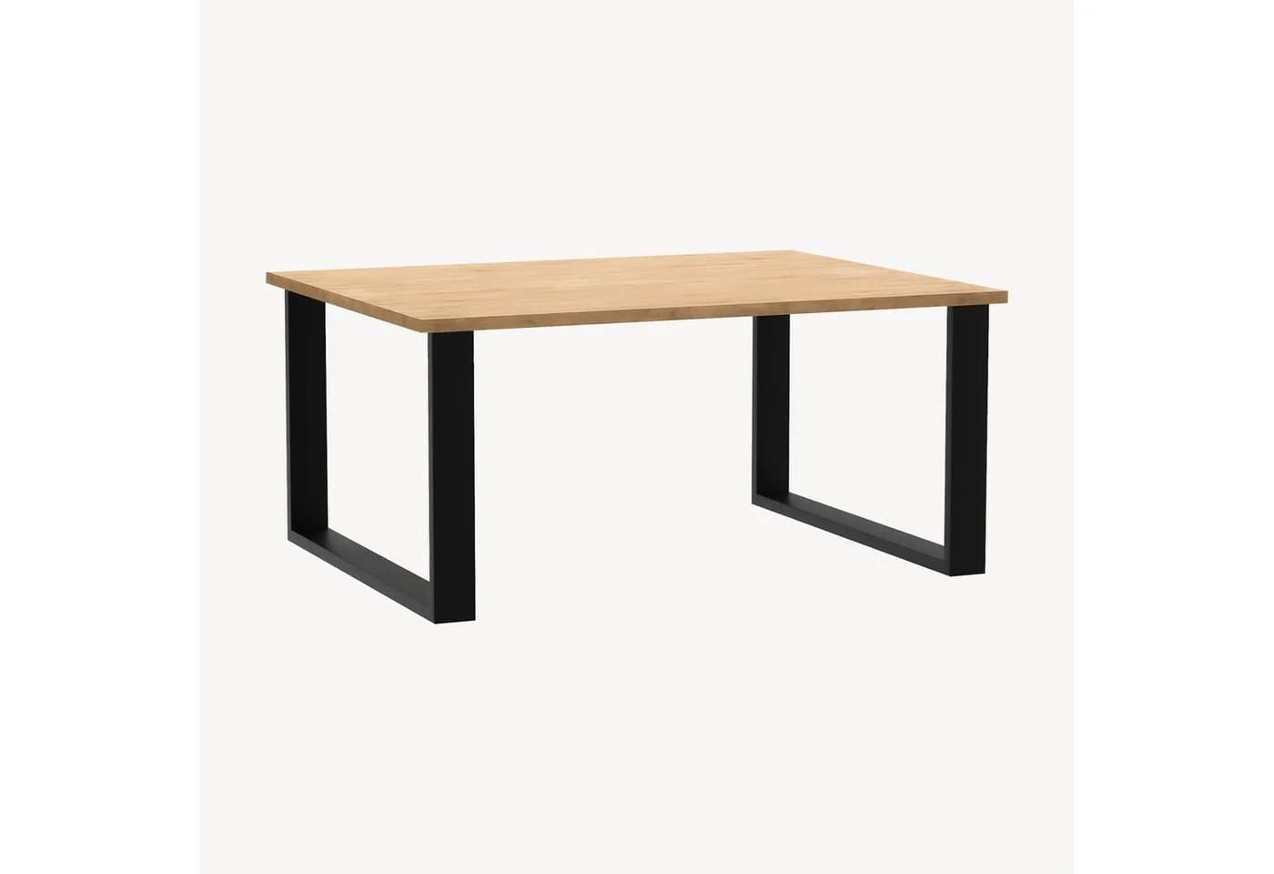 en.casa Untergestell »Makers« für Couchtisch Stahl Schwarz