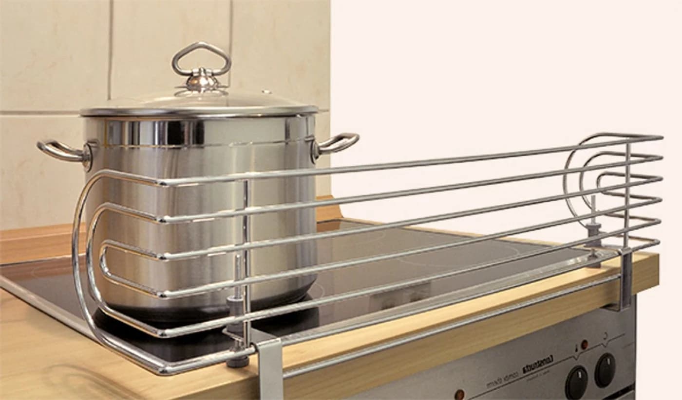 Gravidus Herdschutzgitter 60cm Metall Kindersicherung