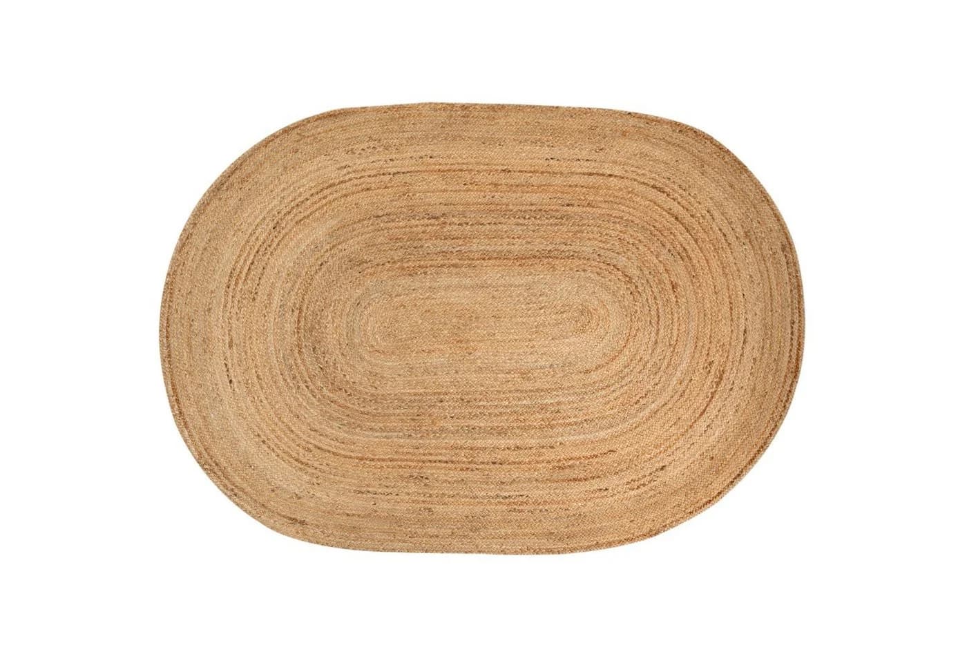 Steffensmeier Juteteppich Goa Oval Beige