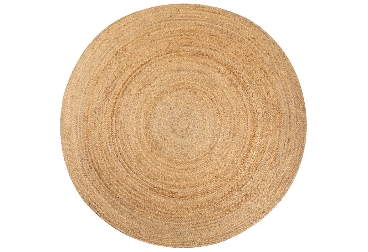 Steffensmeier Juteteppich Goa rund beige