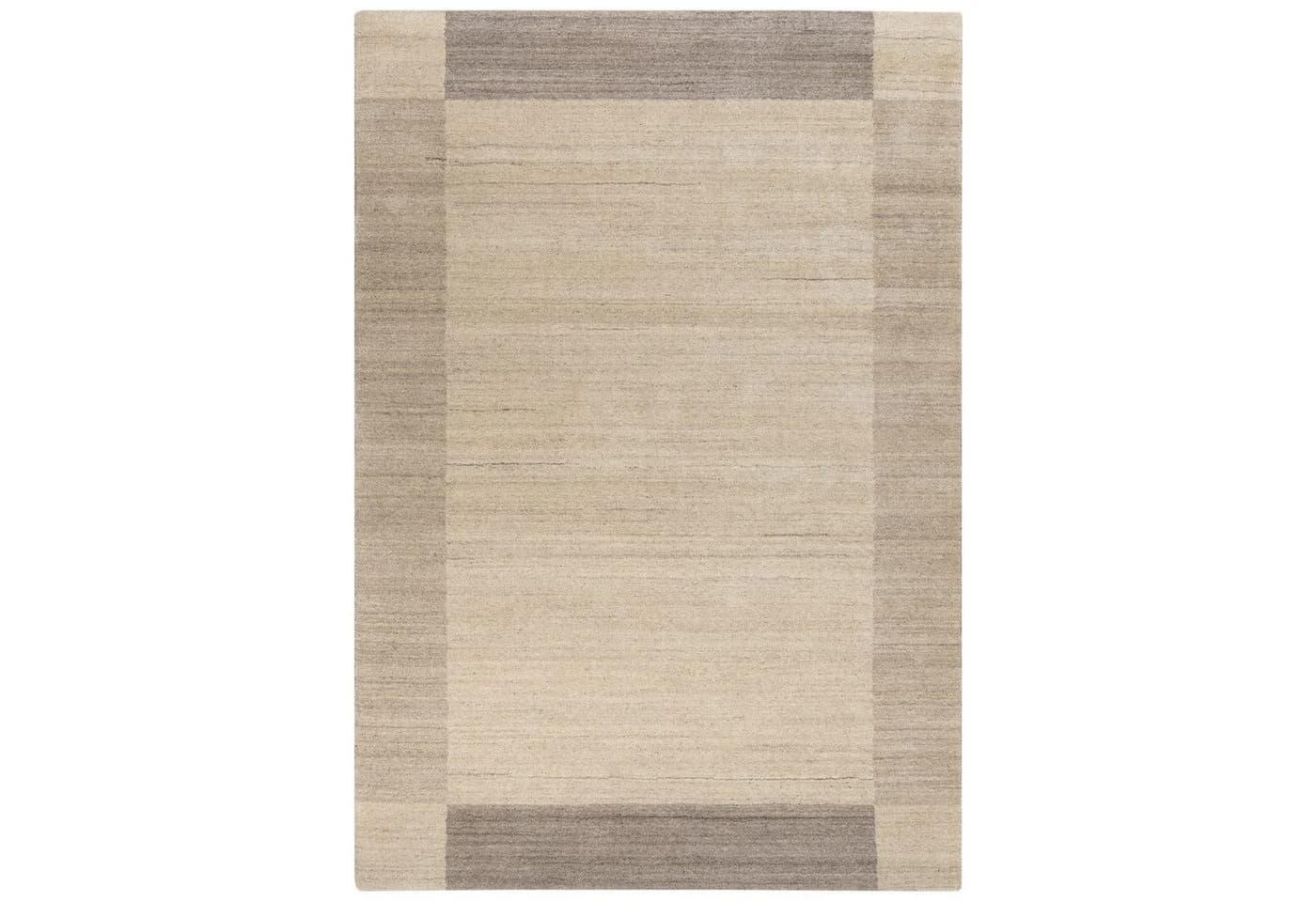 Steffensmeier Wollteppich Pali Grau Nepal-Design