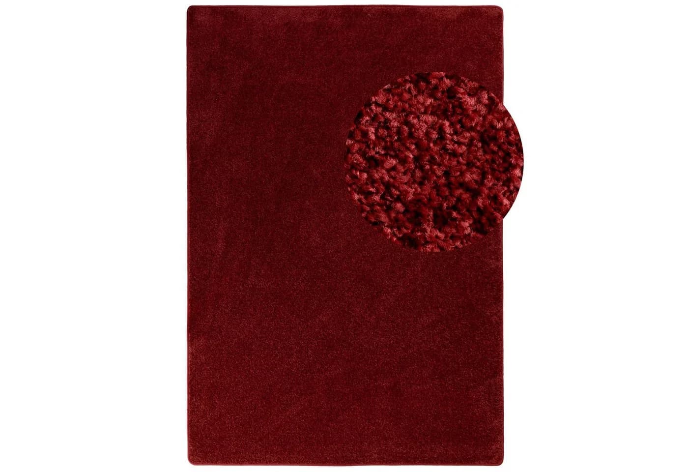 Steffensmeier Teppich Cambridge Burgund Kurzflor Modern