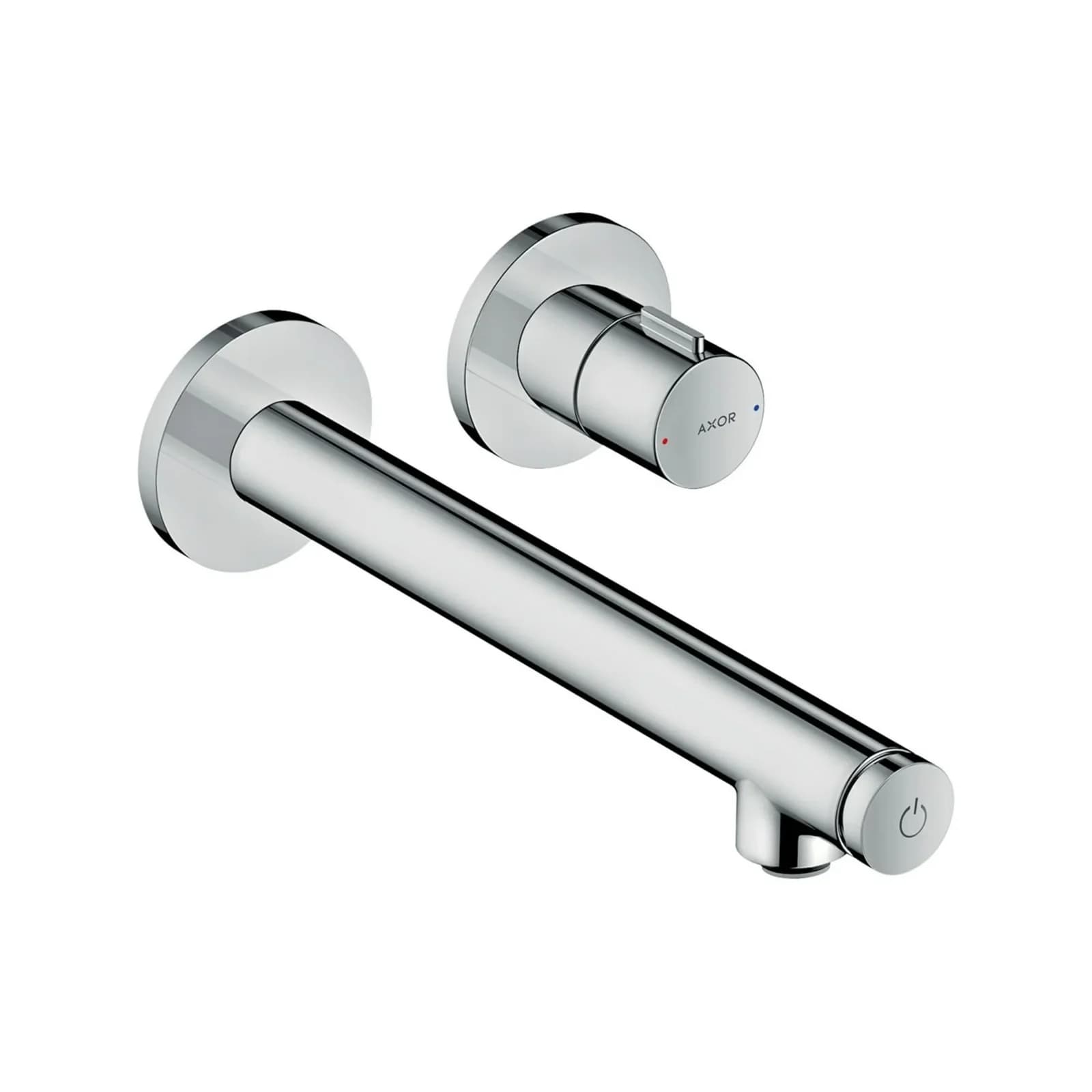 hansgrohe Axor Uno Fertigmontageset 45113800 Unterputz-Waschtischarmatur Edelstahl-Optik