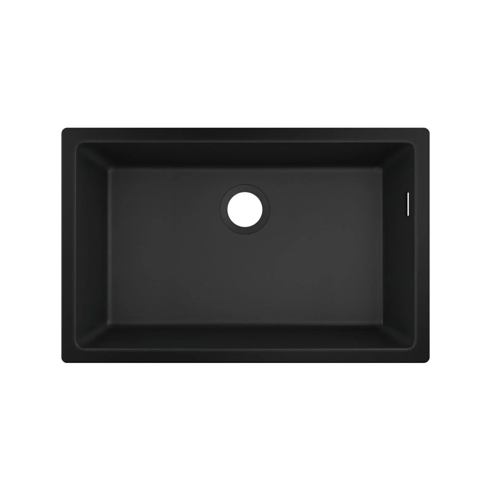 Hansgrohe Unterbauspüle 43432170 1 Hauptbecken Graphitschwarz