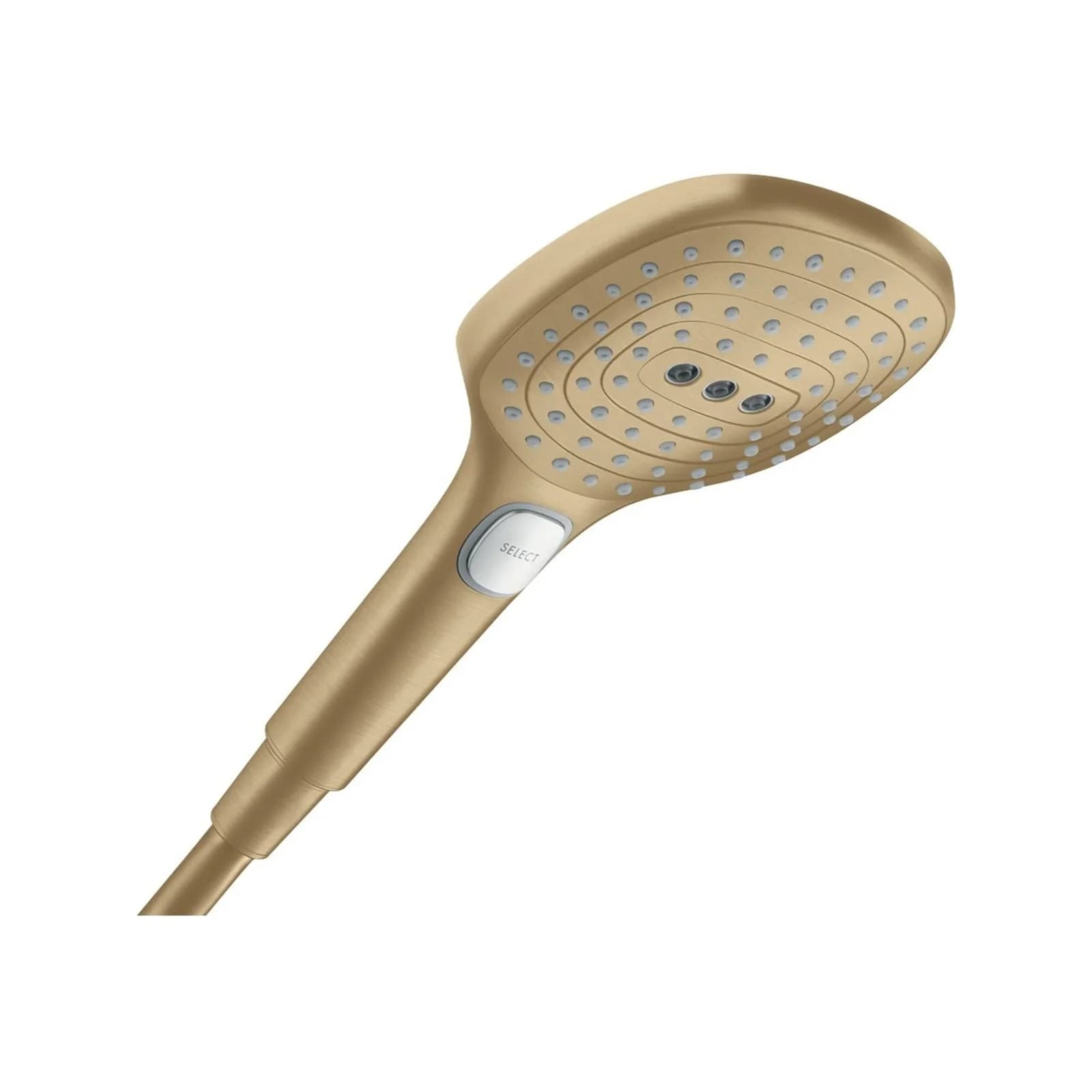 Hansgrohe Raindance Select E Handbrause 26520140 3jet Brausekopf Ø 120 mm Brushed Bronze