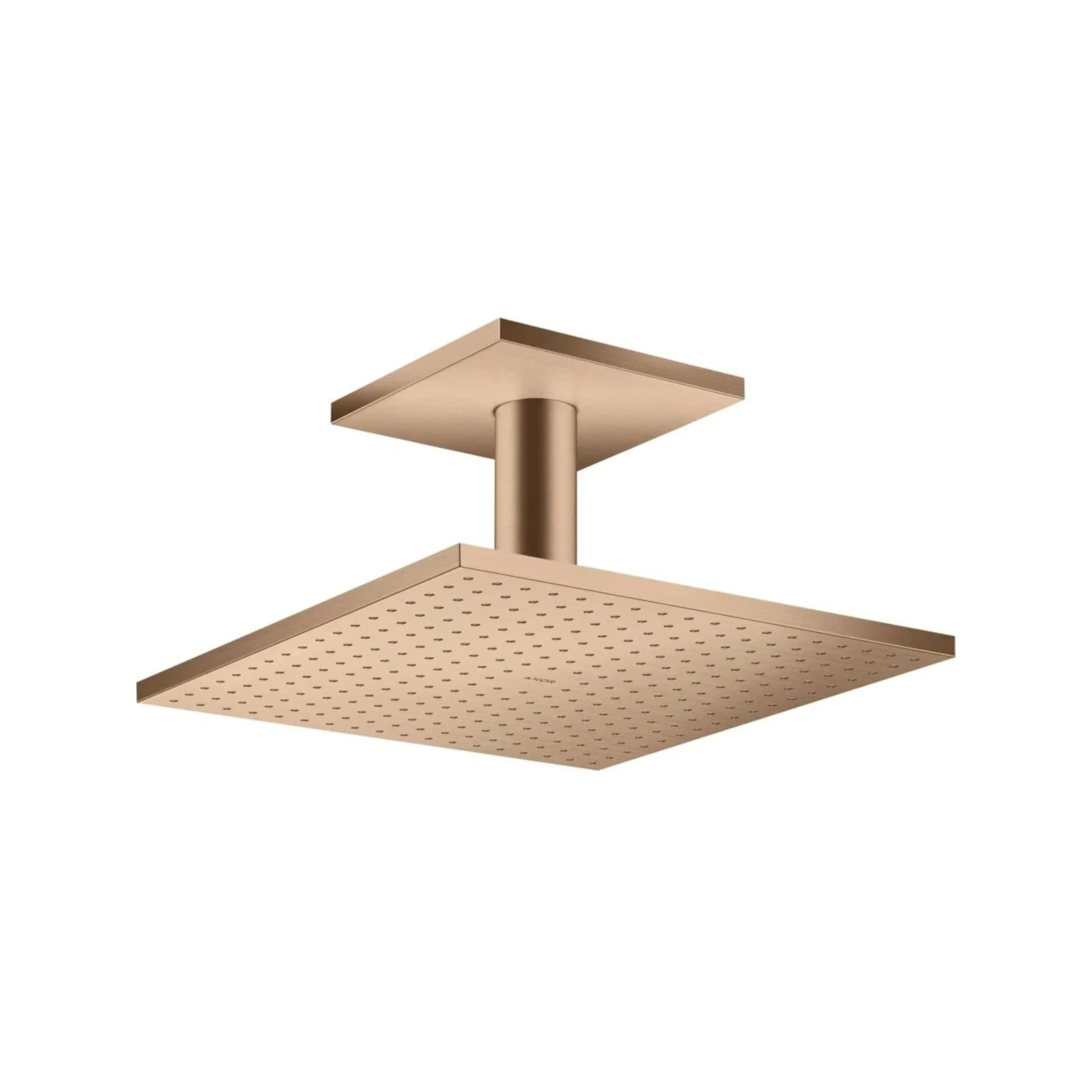 Hansgrohe Axor Kopfbrause 35316310 Deckenanschluss Brushed Red Gold