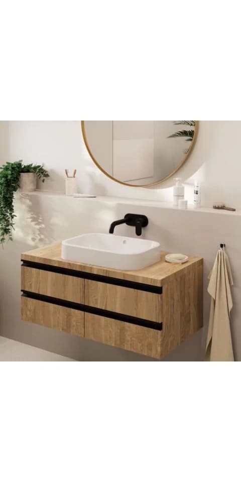 Hansgrohe Wannenarmatur Vernis Blend Fertigmontageset Silber
